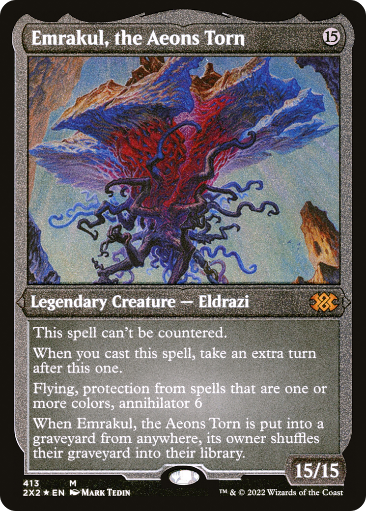 Emrakul, the Aeons Torn (2X2-413) (Etched Foil)