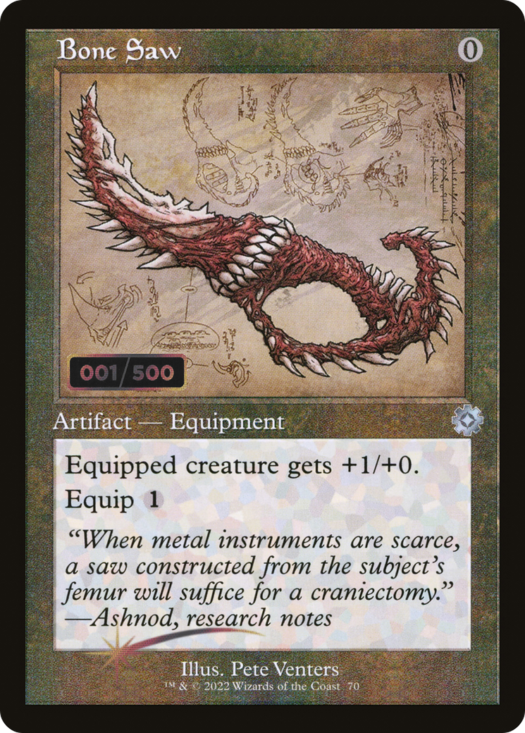 Bone Saw (BRR-70Z) (Foil) (Serialized)