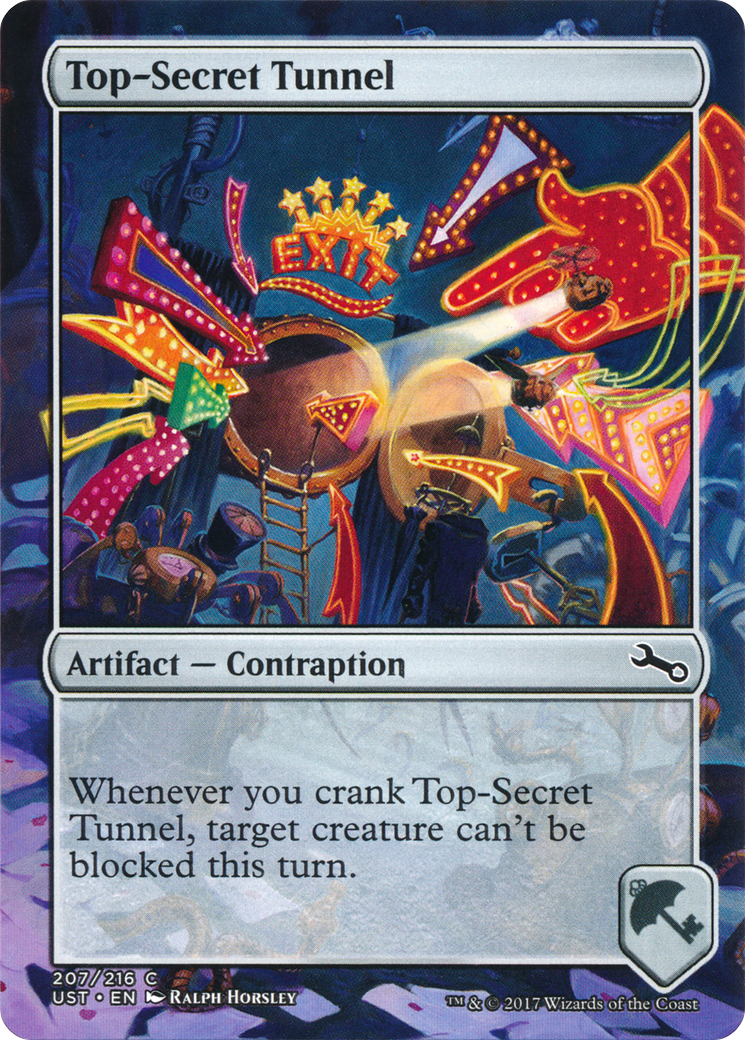 Top-Secret Tunnel (UST-207) (Borderless) (Foil)