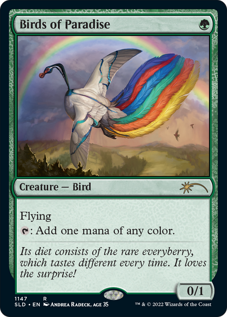 Birds of Paradise (SLD-1147) (Foil)