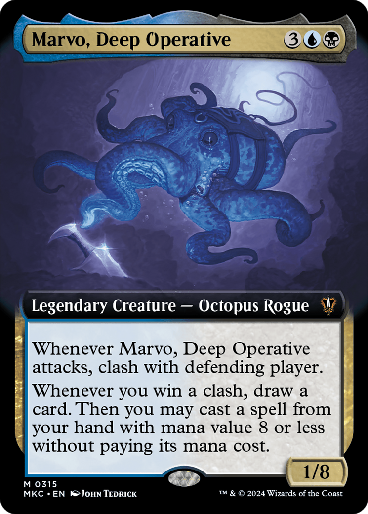 Marvo, Deep Operative (MKC-315) (Extended Art) (Foil)