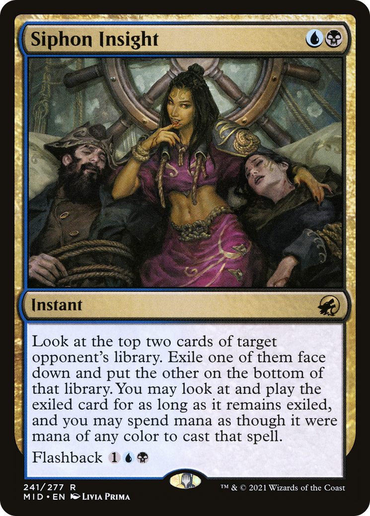 Siphon Insight (MID-241) (Foil)