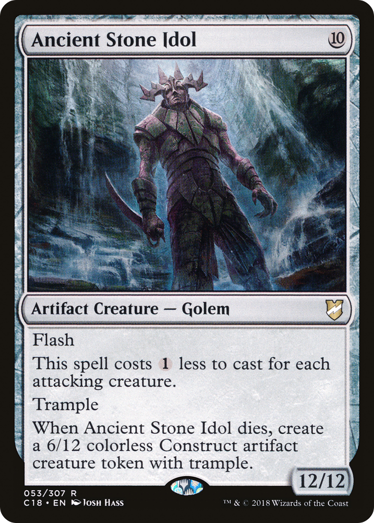 Ancient Stone Idol (C18-053)