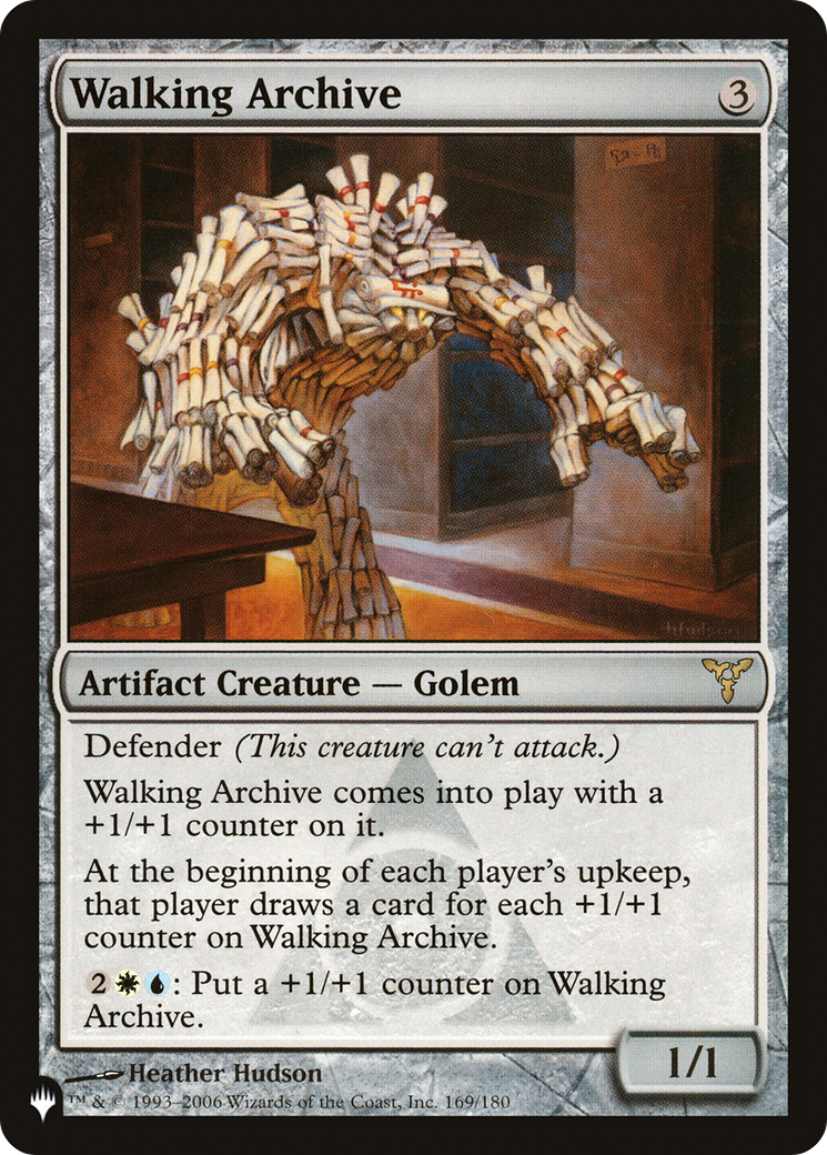 Walking Archive (LIST-DIS-169)