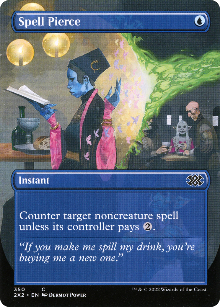 Spell Pierce (2X2-350) (Borderless) (Foil)