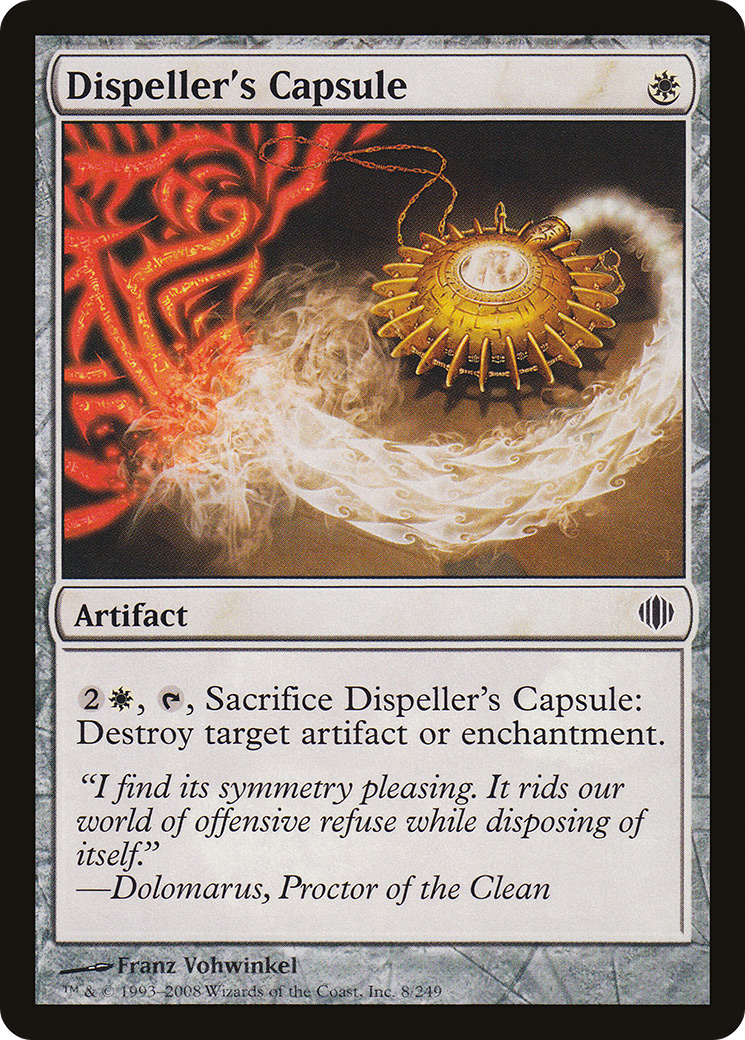 Dispeller's Capsule (ALA-008) (Foil)