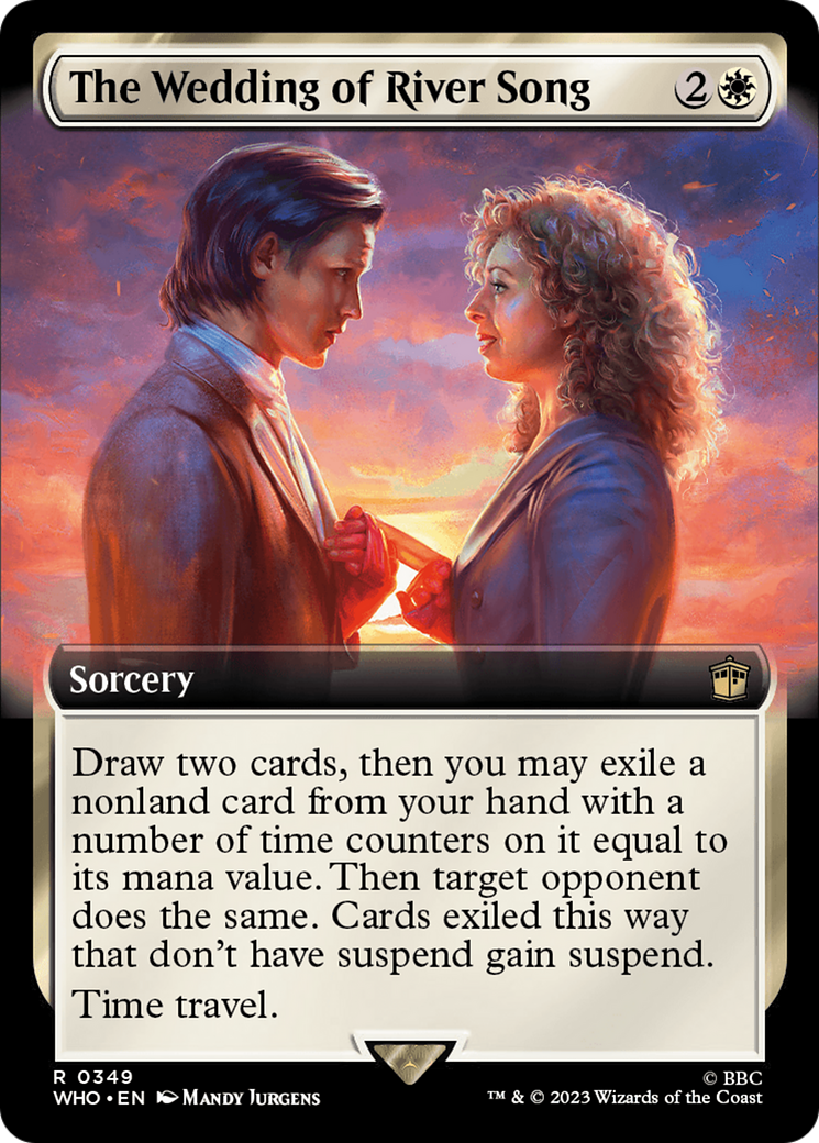 The Wedding of River Song (WHO-349) (Extended Art) (Foil)