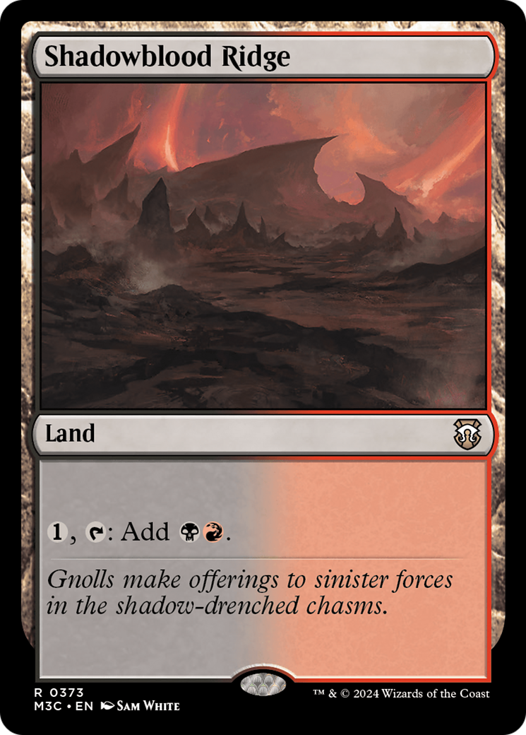 Shadowblood Ridge (M3C-373)