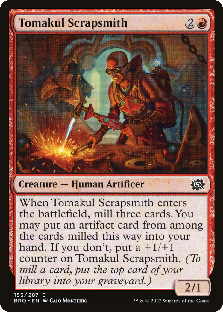 Tomakul Scrapsmith (BRO-153) (Foil)