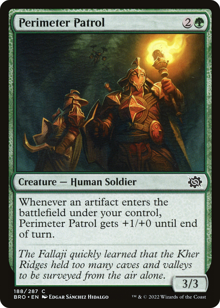 Perimeter Patrol (BRO-188) (Foil)