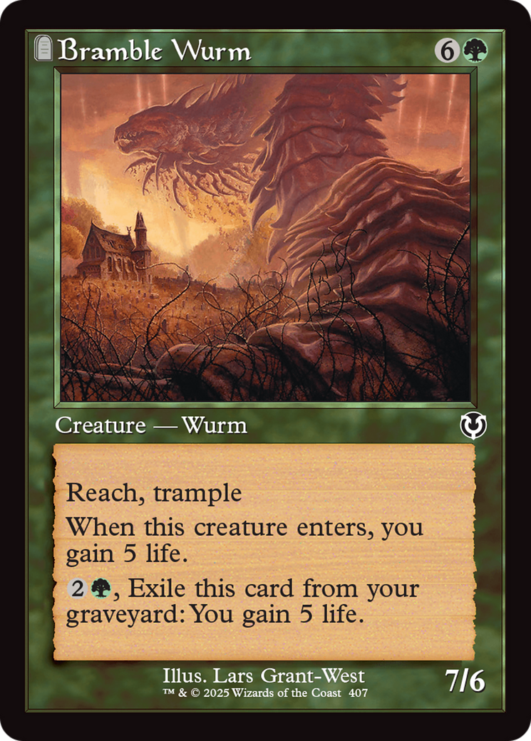 Bramble Wurm (INR-407) (Foil)