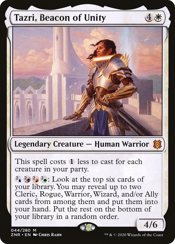 Tazri, Beacon of Unity (ZNR-044) (Foil)