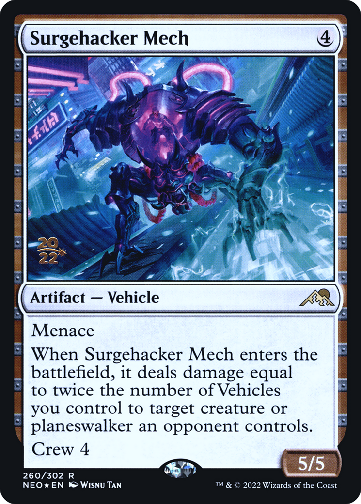 Surgehacker Mech (PRE-260S) (Foil)