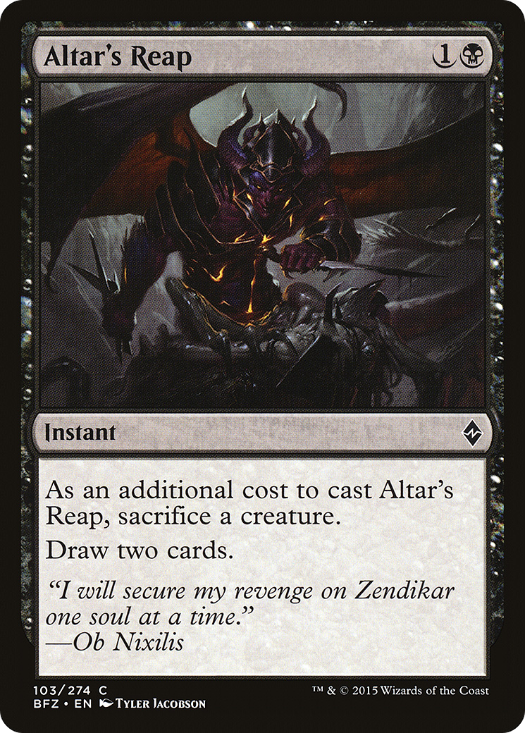 Altar's Reap (BFZ-103) (Foil)