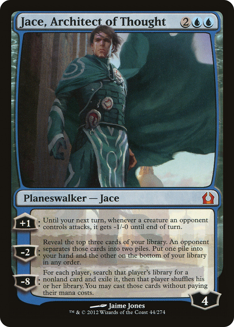 Jace, Architect of Thought (RTR-044) (Foil)