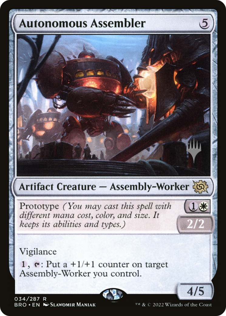 Autonomous Assembler (PPBRO-34P)