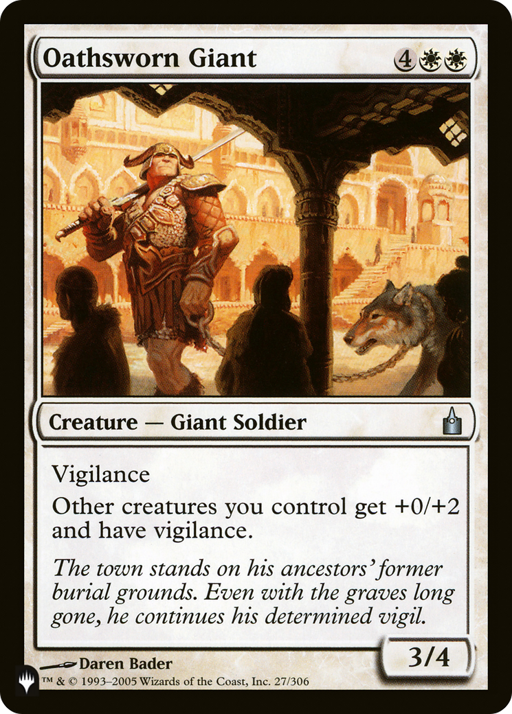 Oathsworn Giant (LIST-RAV-27)