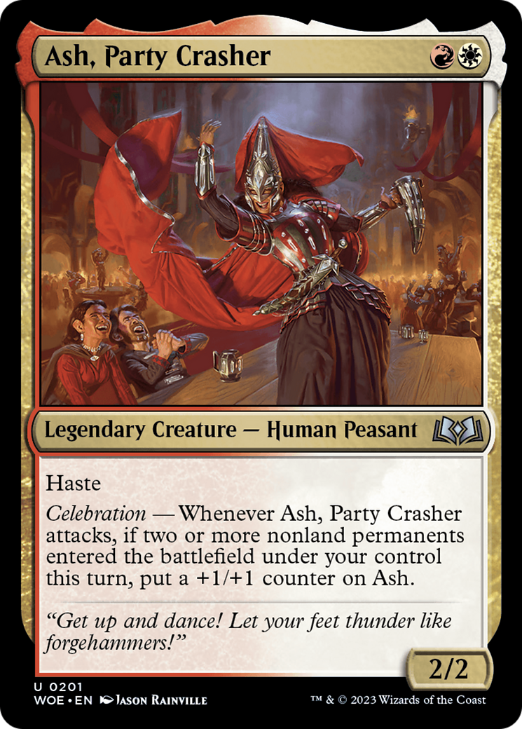 Ash, Party Crasher (WOE-201) (Foil)