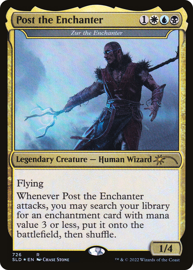 Post the Enchanter / Zur the Enchanter (SLD-726) (Foil)