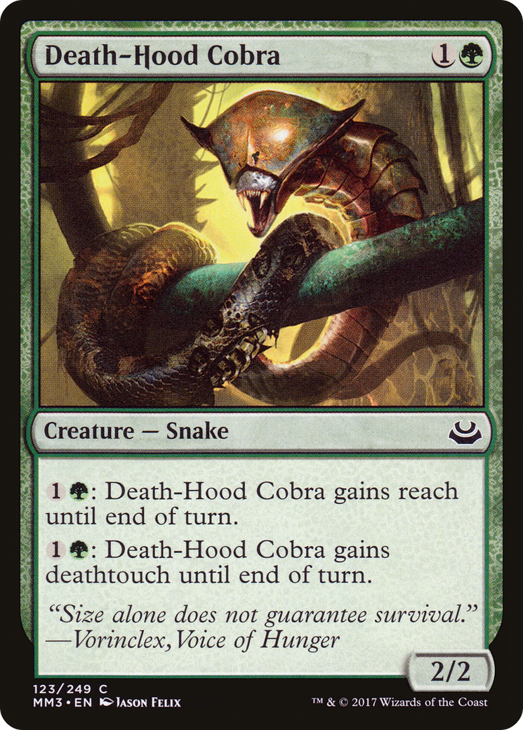 Death-Hood Cobra (MM3-123) (Foil)