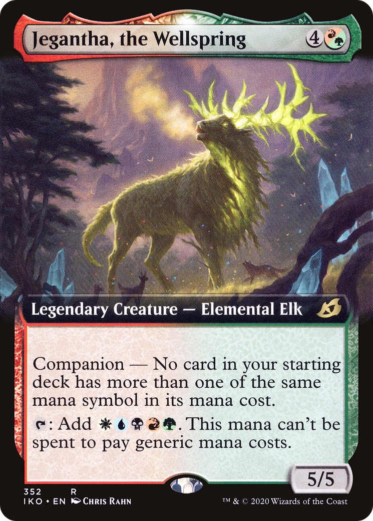 Jegantha, the Wellspring (IKO-352) (Extended Art) (Foil)