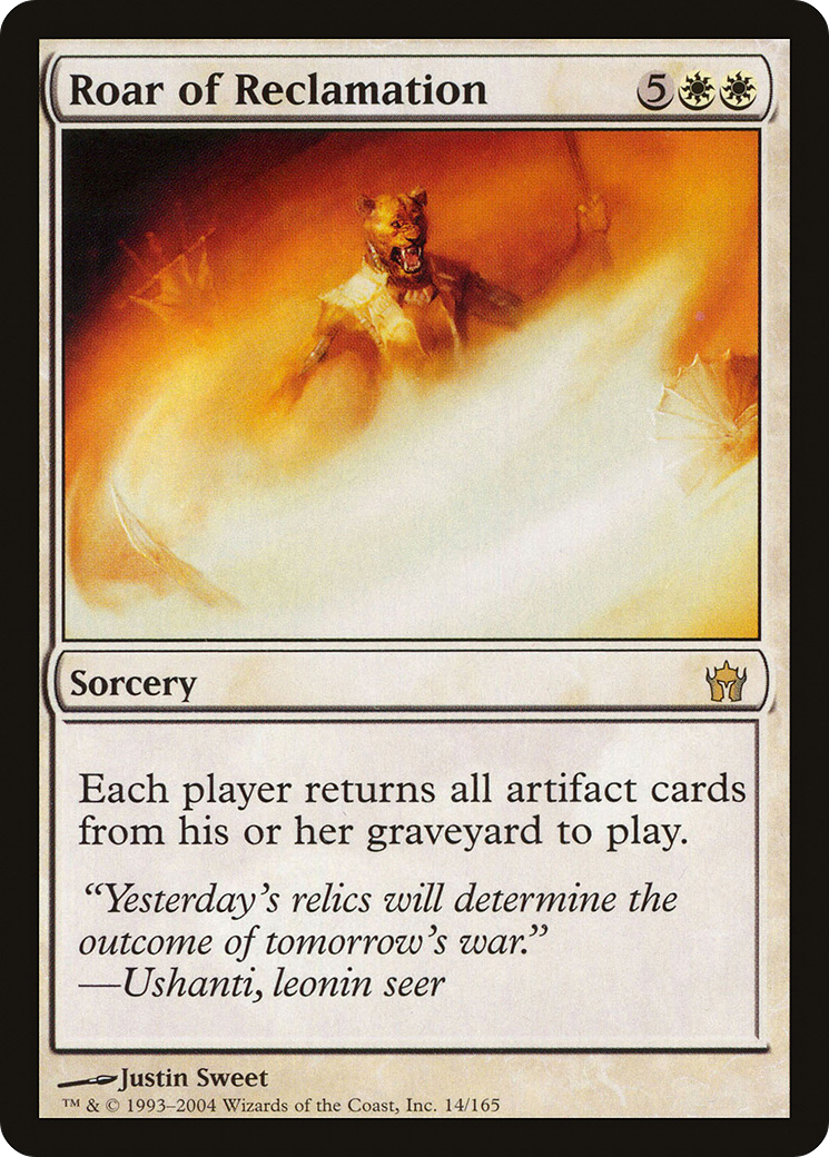 Roar of Reclamation (5DN-014) (Foil)