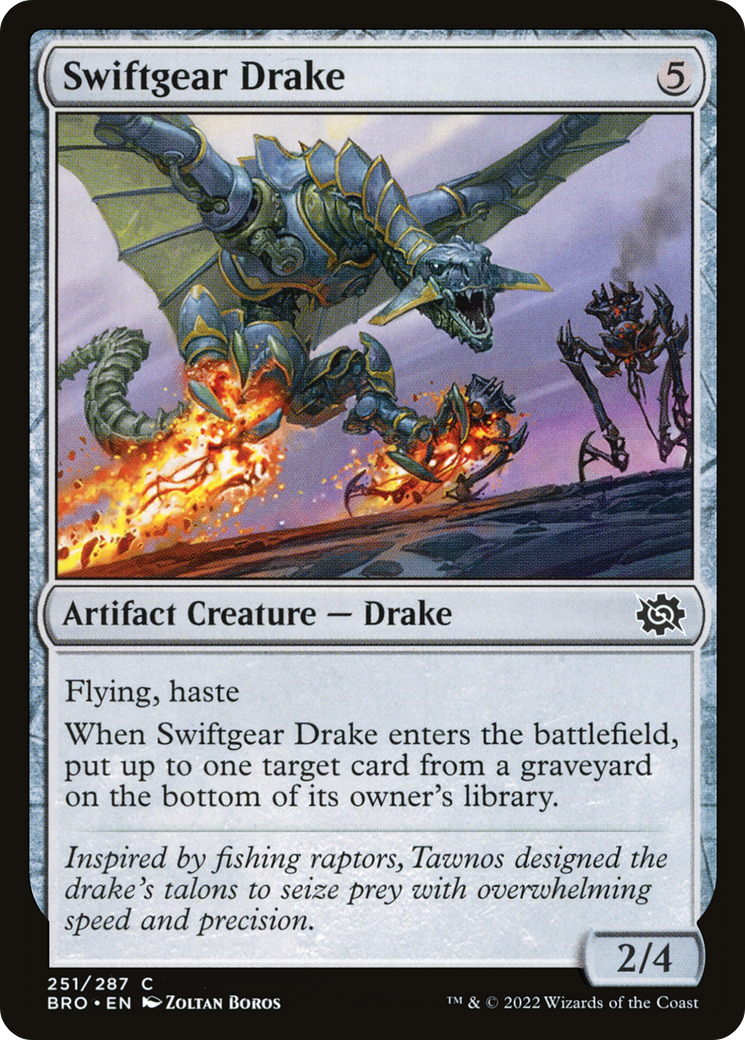 Swiftgear Drake (BRO-251) (Foil)