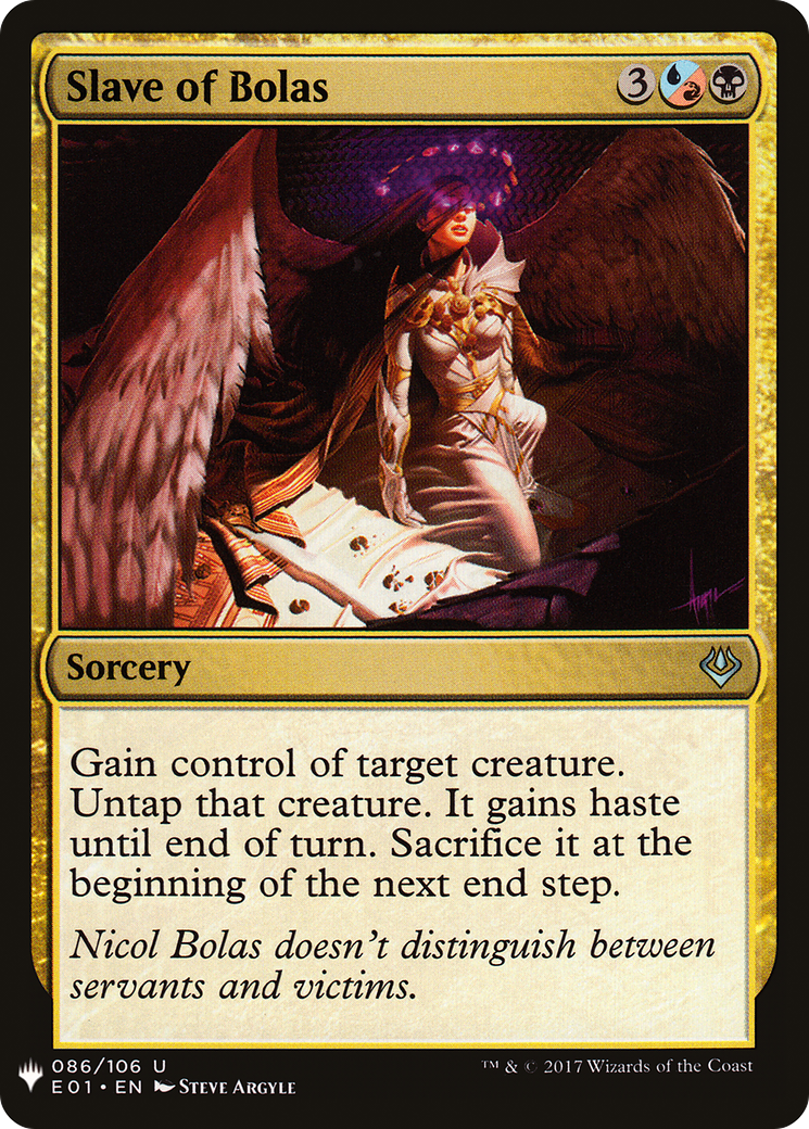 Slave of Bolas (LIST-E01-86)
