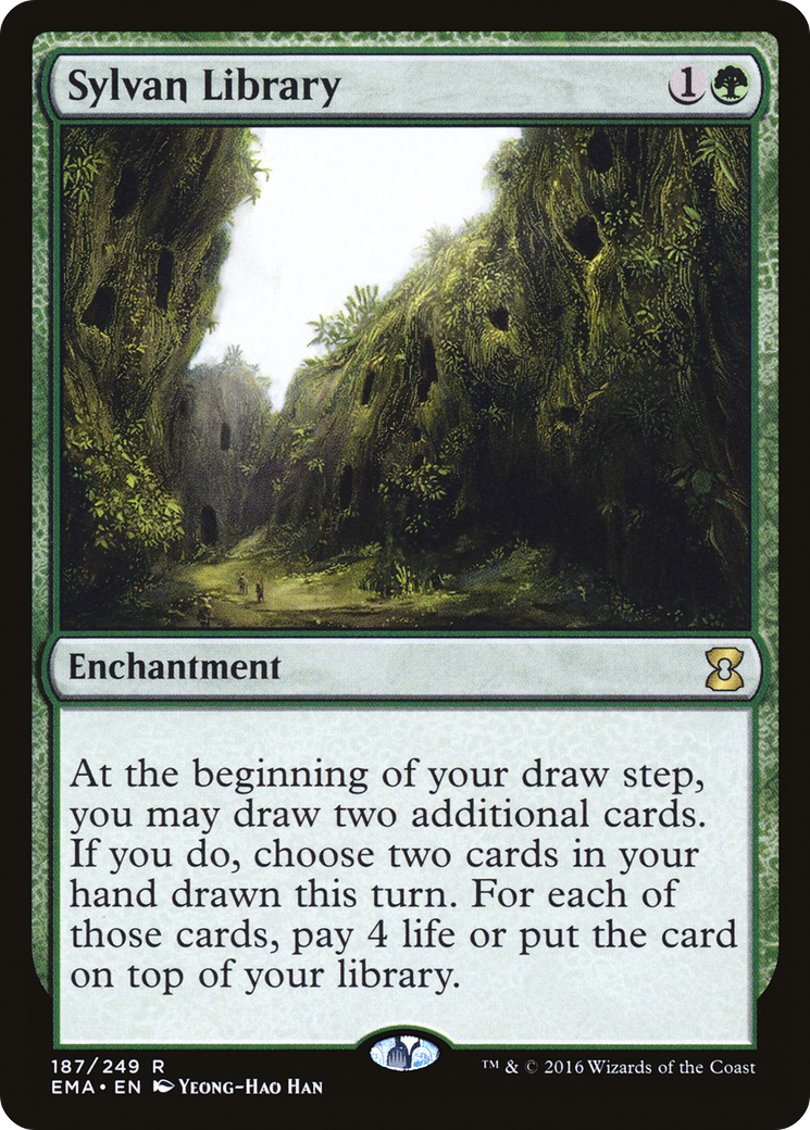 Sylvan Library (EMA-187) (Foil)