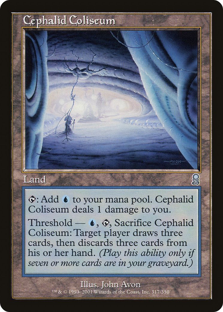 Cephalid Coliseum (ODY-317) (Foil)