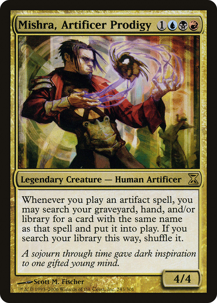 Mishra, Artificer Prodigy (TSP-243) (Foil)
