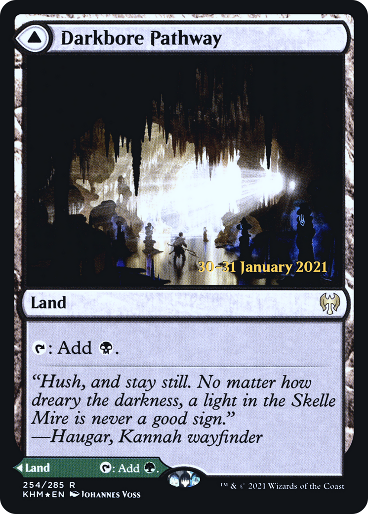 Darkbore Pathway // Slitherbore Pathway (PRE-254S) (Foil)