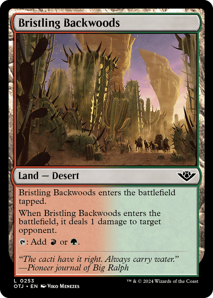 Bristling Backwoods (OTJ-253) (Foil)