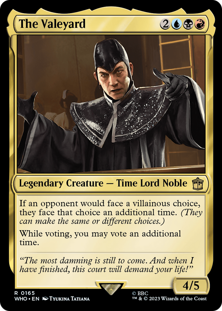 The Valeyard (WHO-165) (Foil)