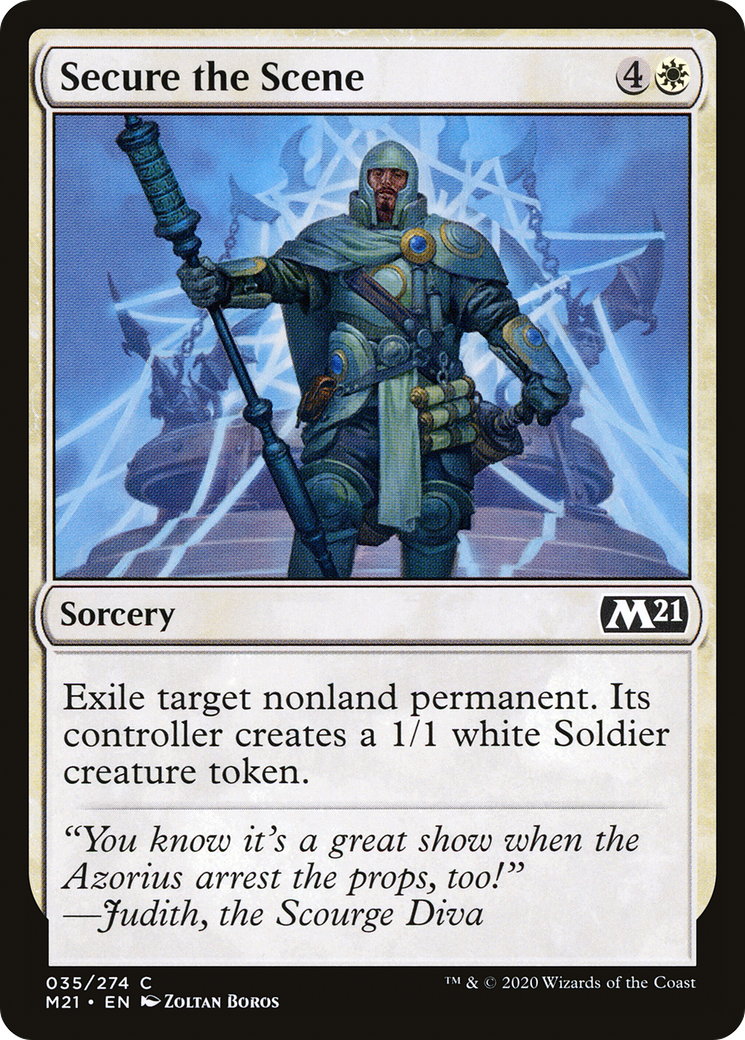 Secure the Scene (M21-035) (Foil)
