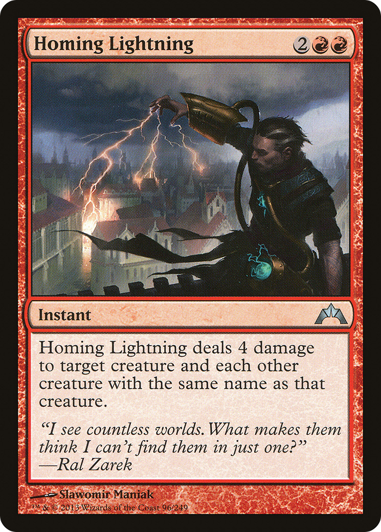Homing Lightning (GTC-096) (Foil)