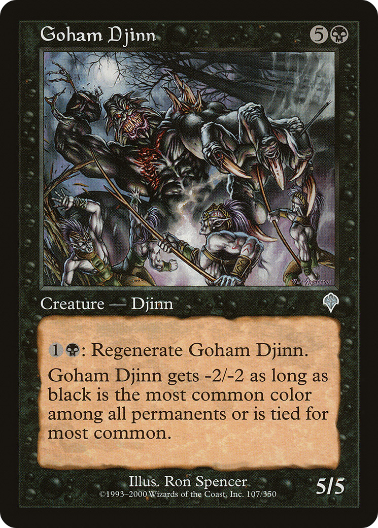 Goham Djinn (INV-107) (Foil)
