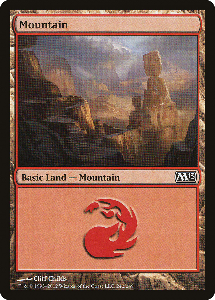Mountain (M13-242) (Foil)