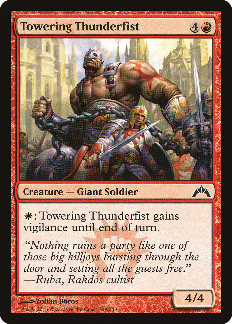 Towering Thunderfist (GTC-109)