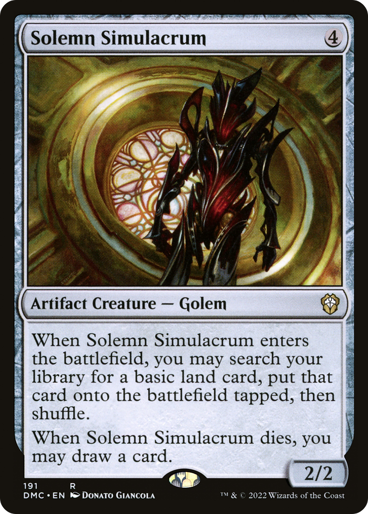 Solemn Simulacrum (DMC-191)
