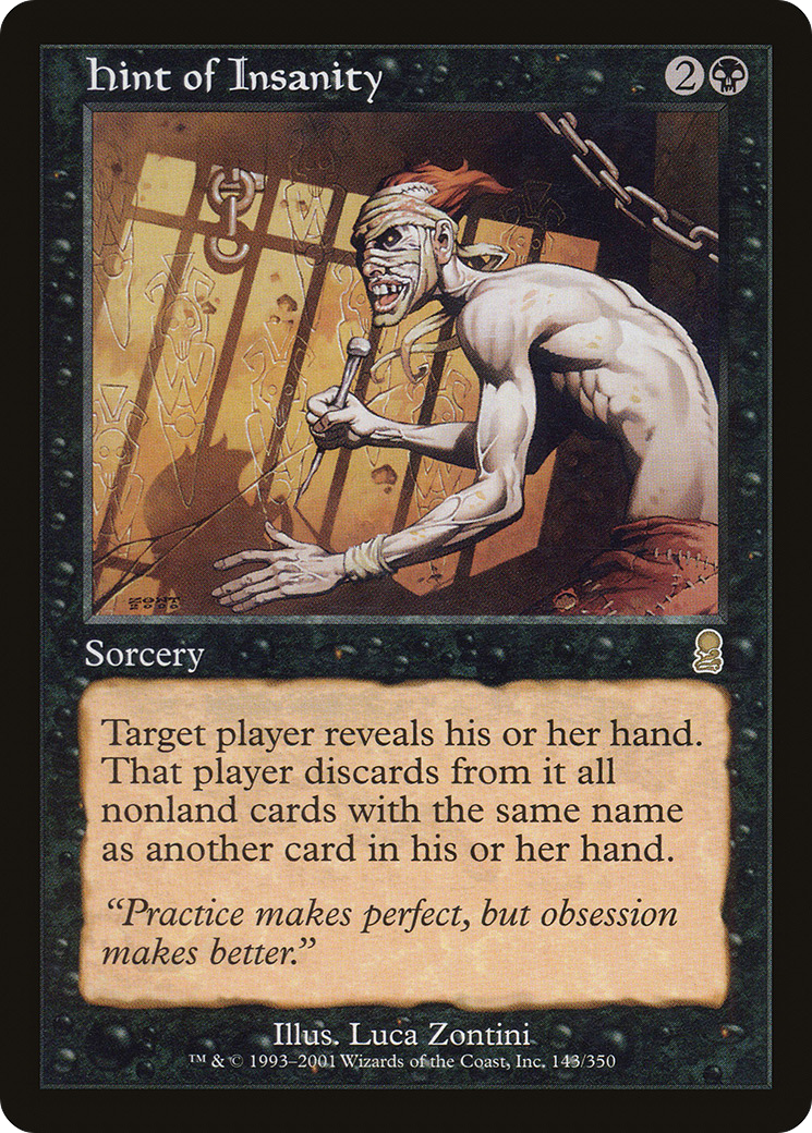 Hint of Insanity (ODY-143) (Foil)
