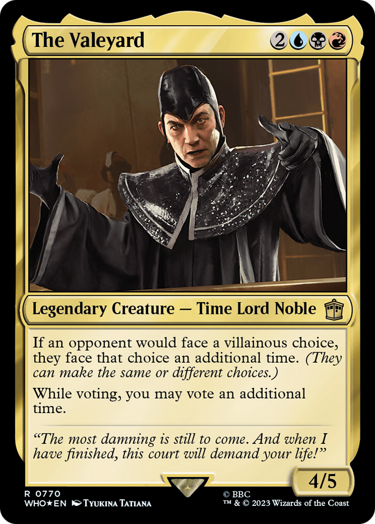 The Valeyard (WHO-770) (Surge Foil)