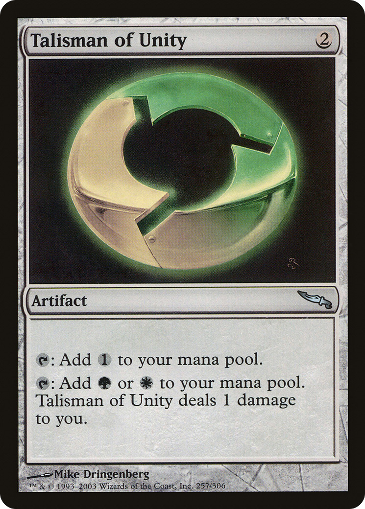 Talisman of Unity (MRD-257) (Foil)