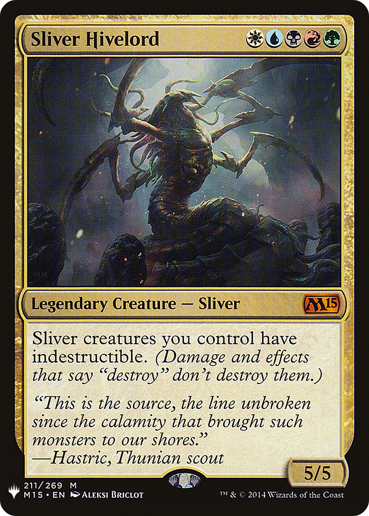 Sliver Hivelord (LIST-M15-211)
