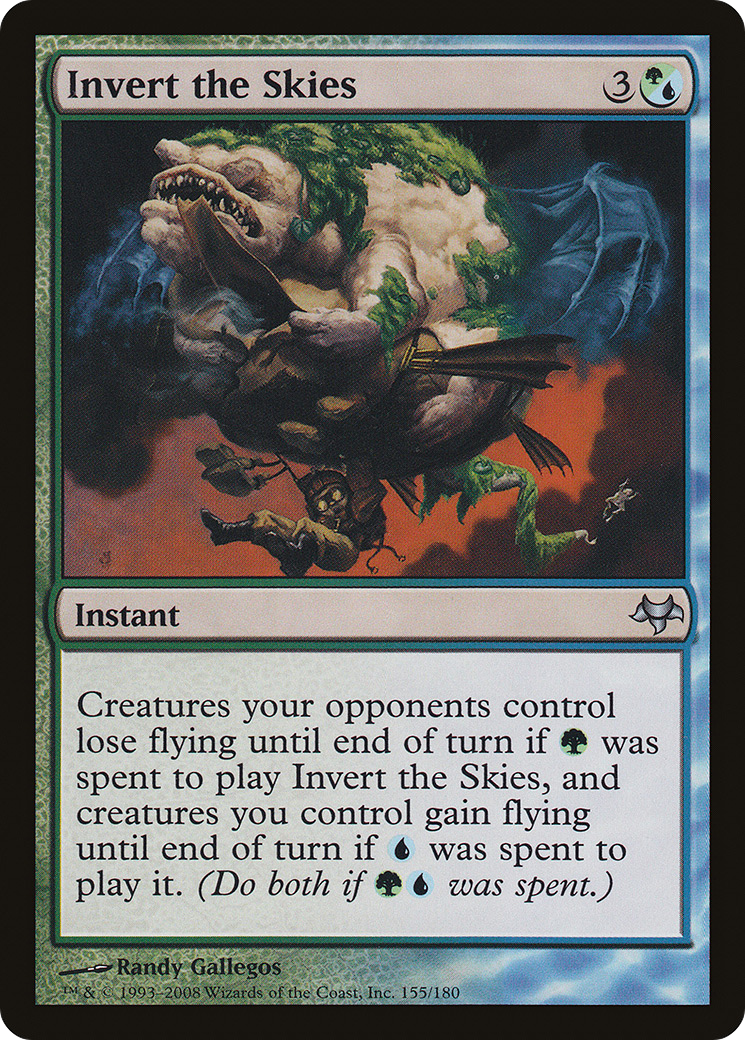 Invert the Skies (EVE-155) (Foil)