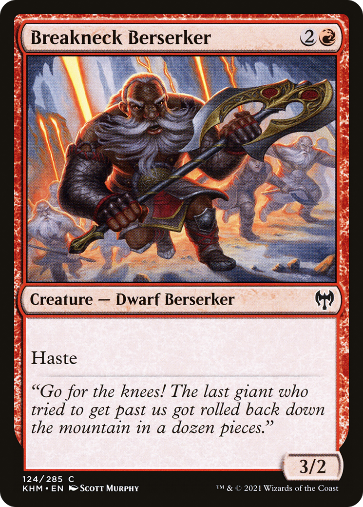 Breakneck Berserker (KHM-124) (Foil)