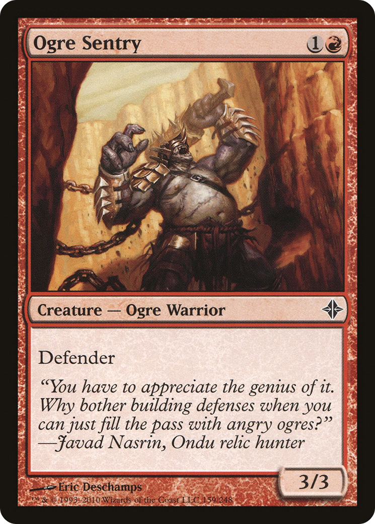 Ogre Sentry (ROE-159) (Foil)