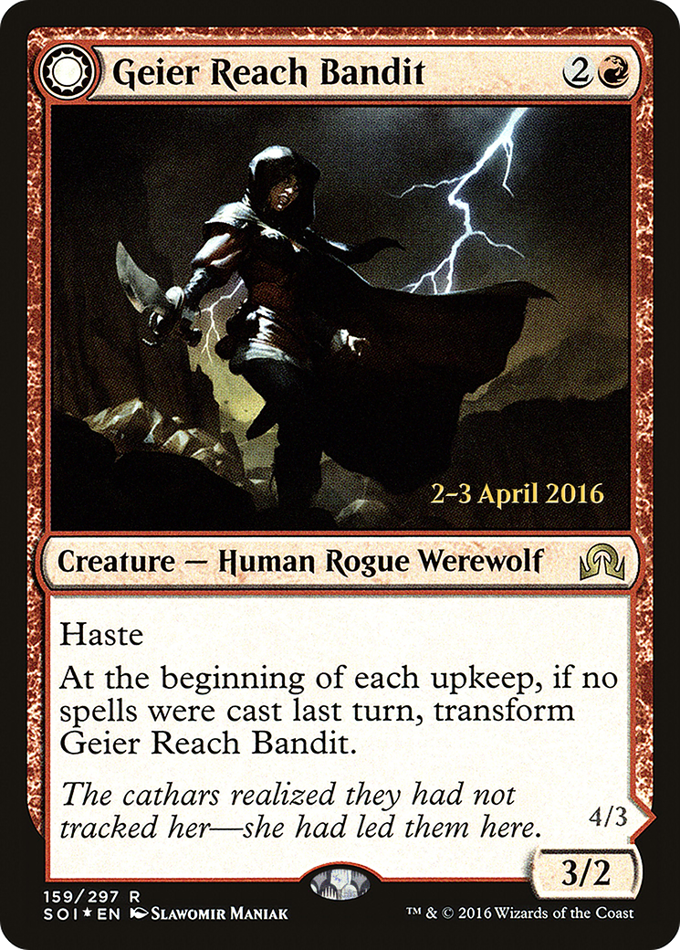 Geier Reach Bandit // Vildin-Pack Alpha (PRE-159S) (Foil)