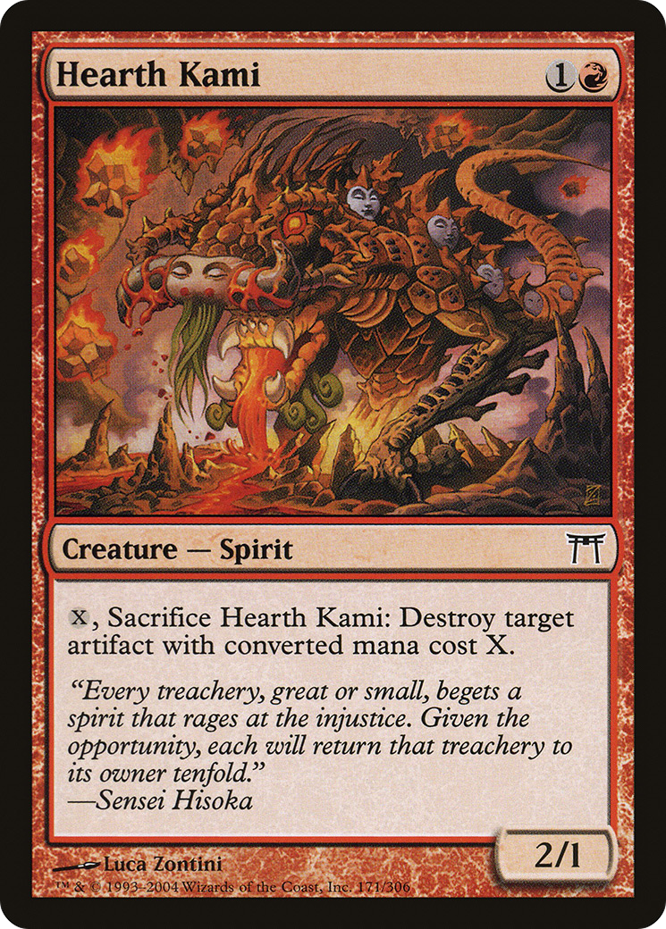 Hearth Kami (CHK-171) (Foil)