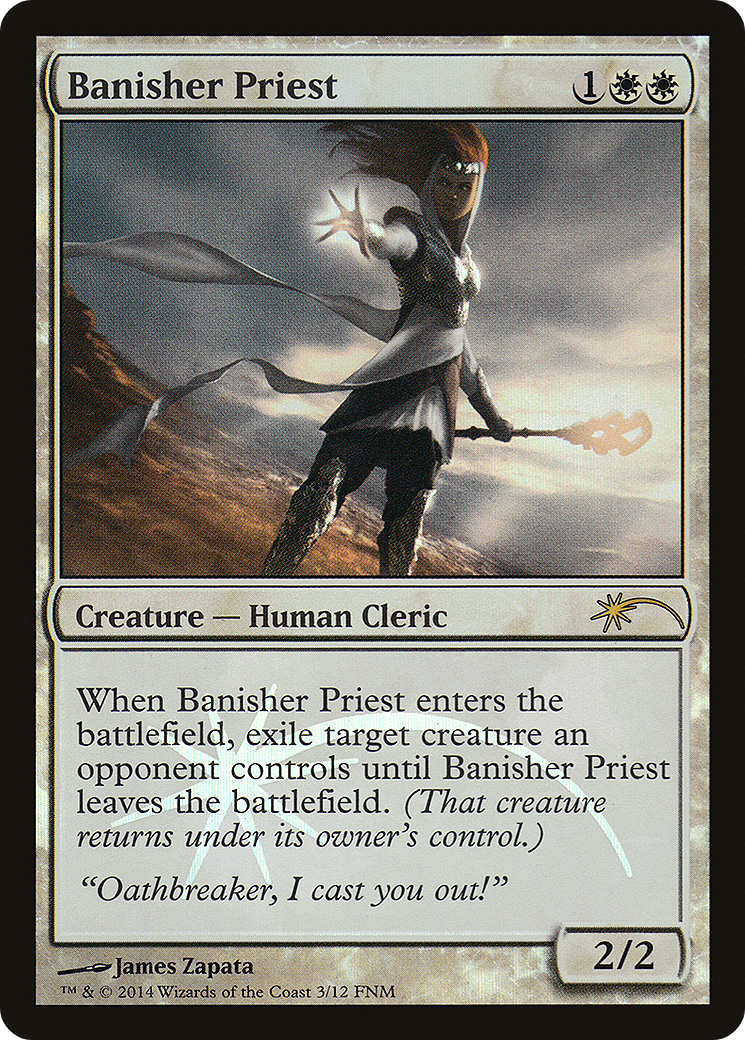 Banisher Priest (FNM-003) (Foil)